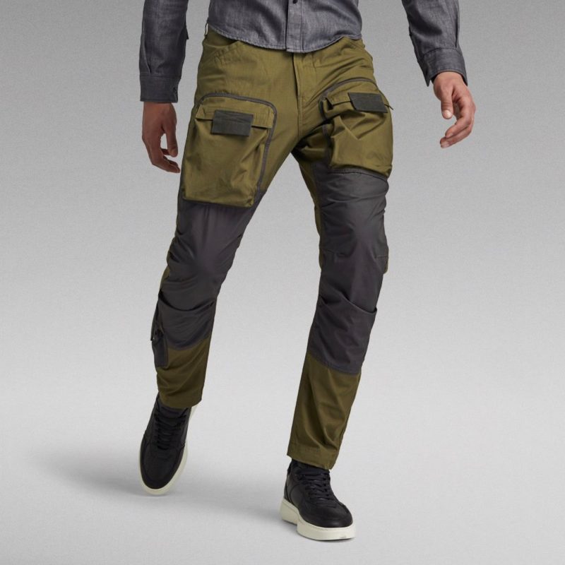 g star raw 3d straight tapered cargo pants green jpg