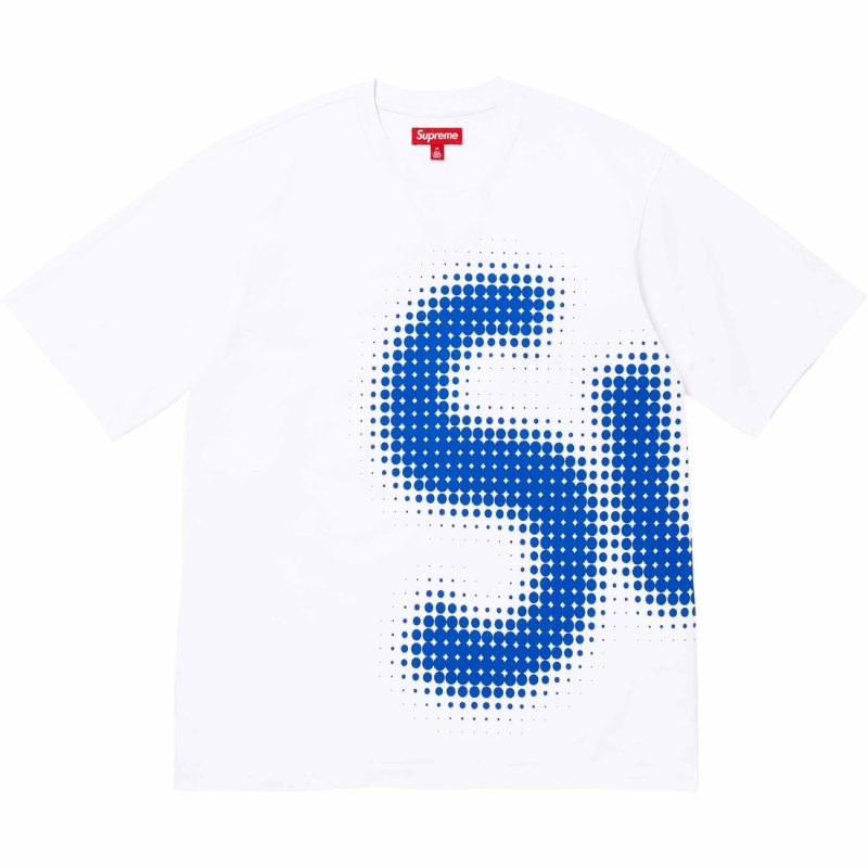 halftone s s top white 6 sqr